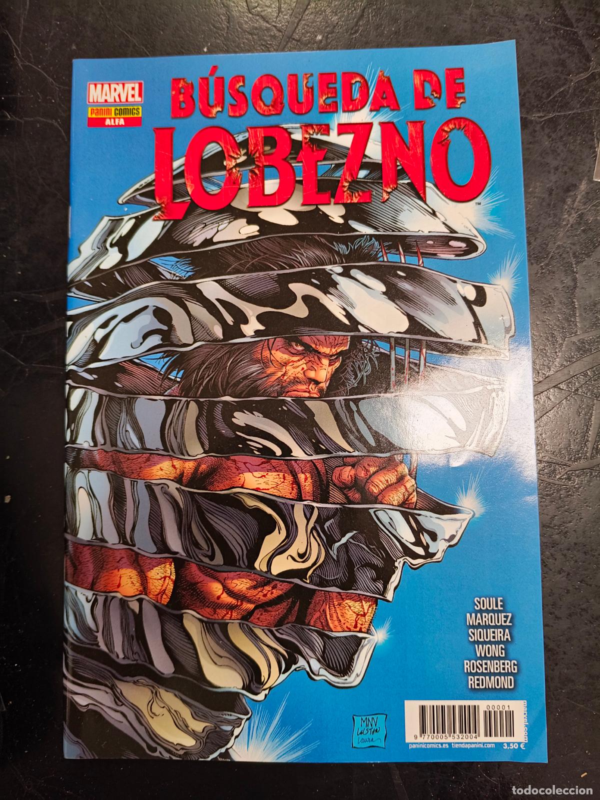 C&oacute;mics: B&Uacute;SQUEDA DE LOBEZNO. ALFA. PANINI