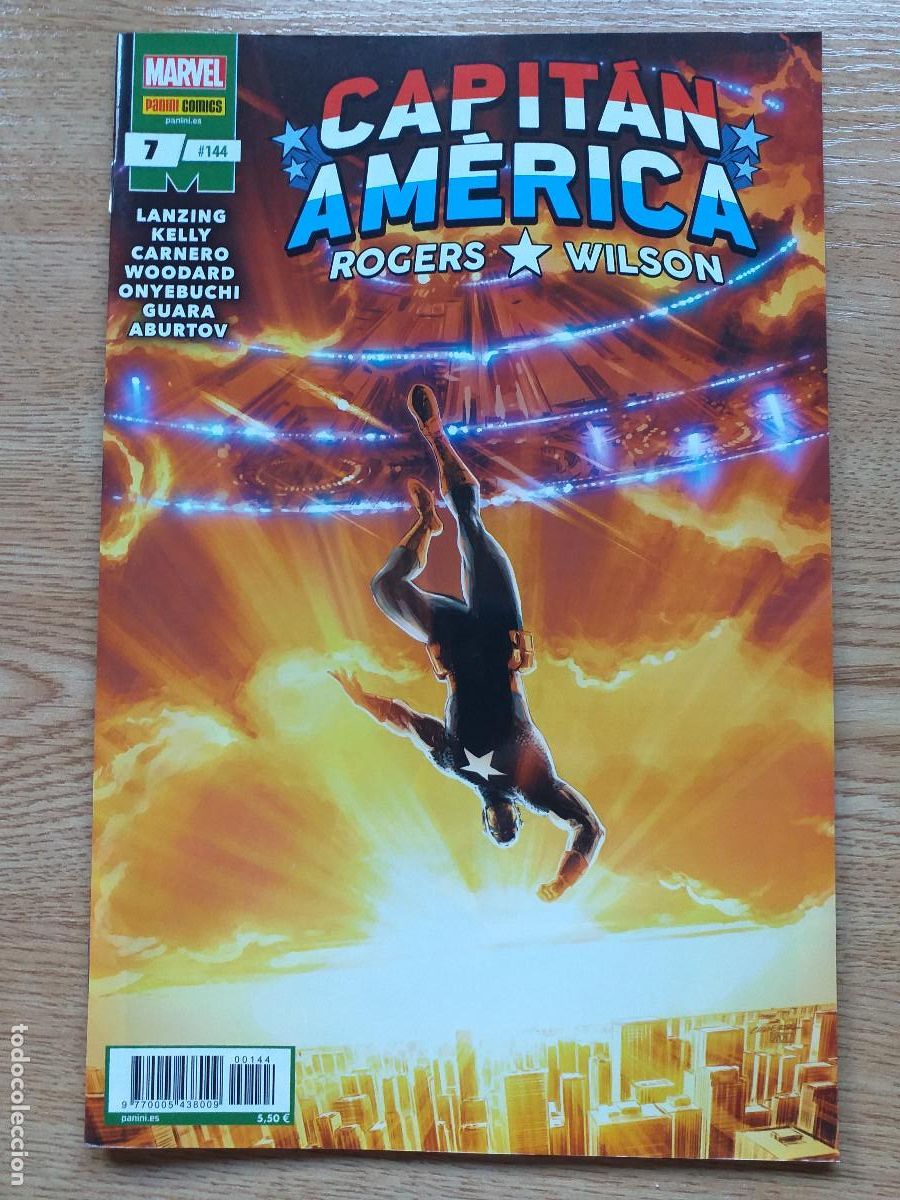 C&oacute;mics: ROGERS / WILSON CAPIT&Aacute;N AM&Eacute;RICA - N&ordm; 144 -7 Revoluci&oacute;n Sexta parte - PANINI
