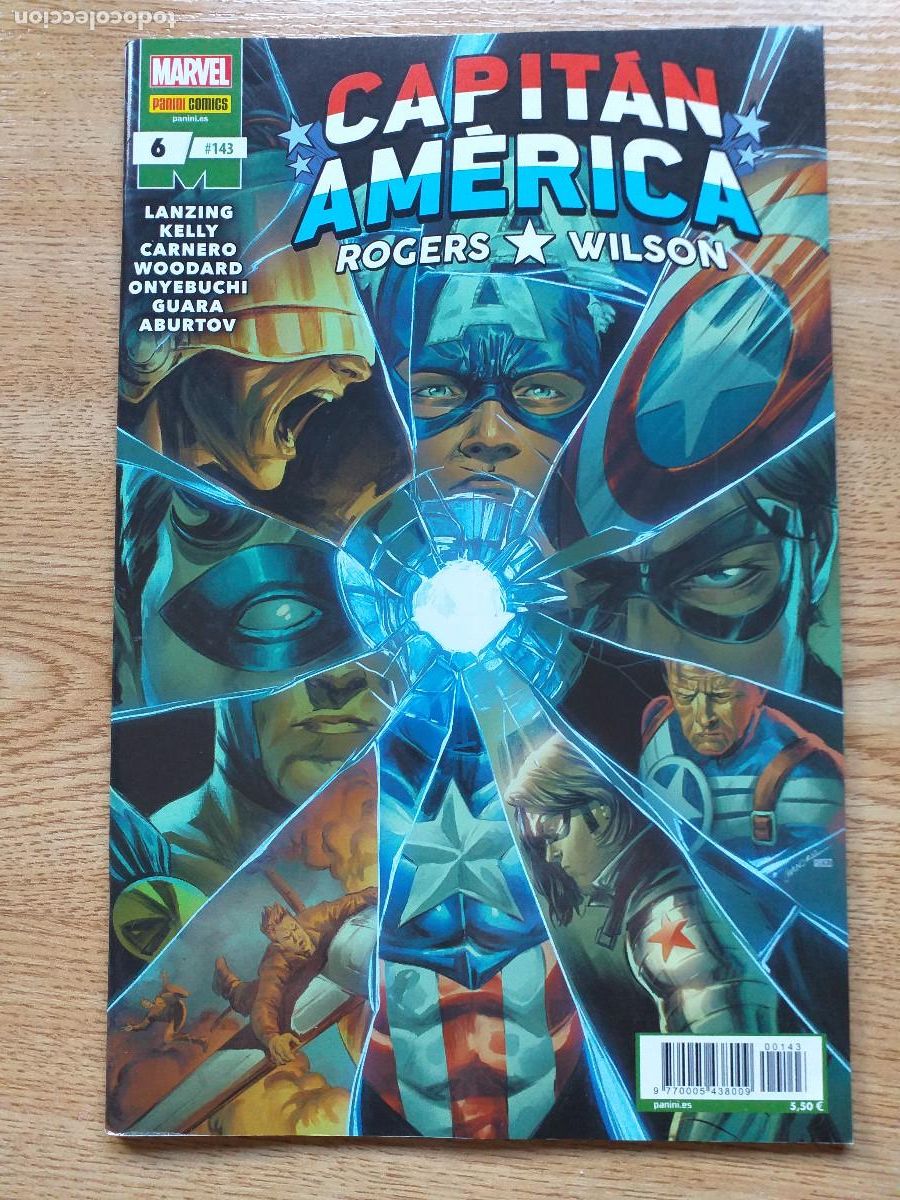 C&oacute;mics: ROGERS / WILSON CAPIT&Aacute;N AM&Eacute;RICA - N&ordm; 143 - 6 Revoluci&oacute;n - PANINI
