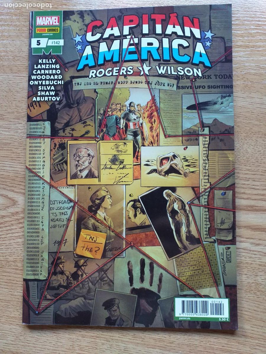 C&oacute;mics: ROGERS / WILSON CAPIT&Aacute;N AM&Eacute;RICA - N&ordm; 142 - 5 Revoluci&oacute;n - PANINI