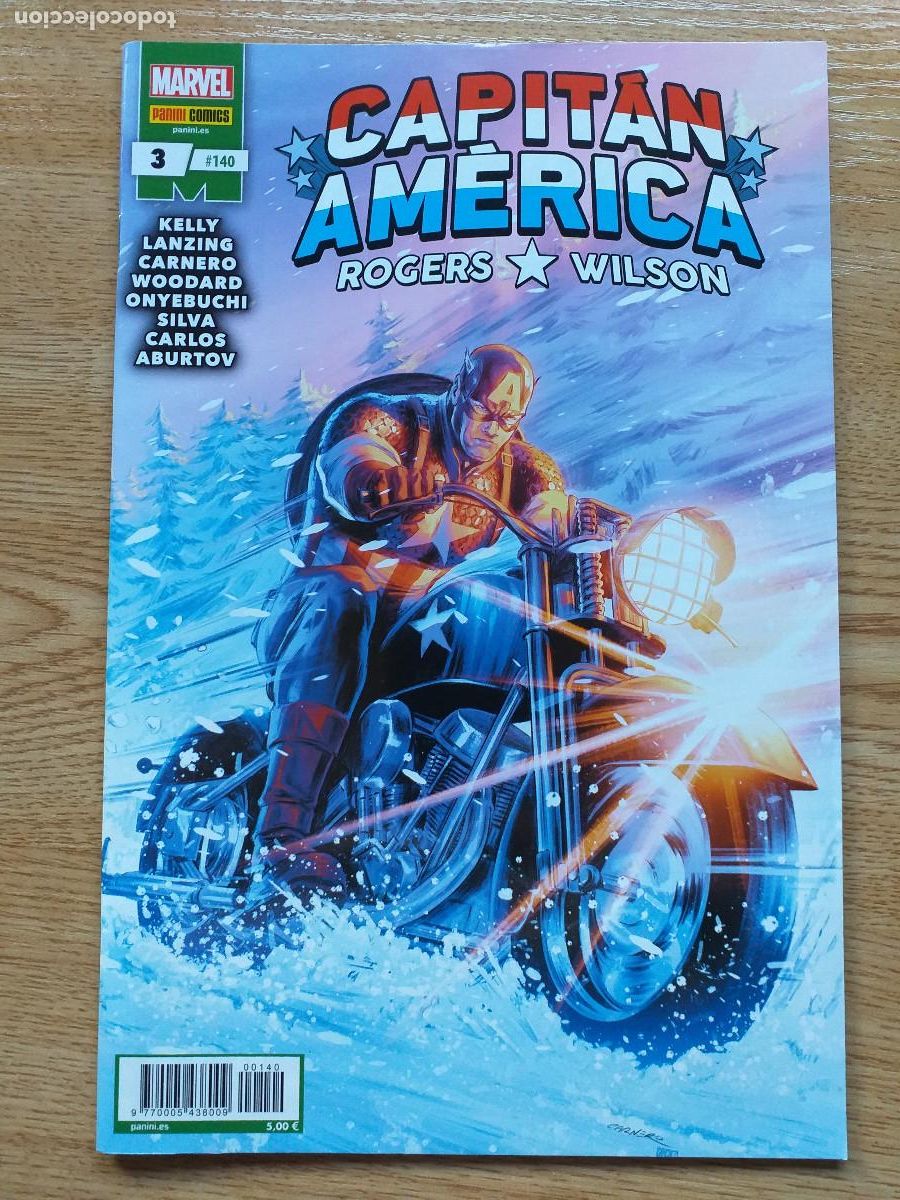 C&oacute;mics: ROGERS / WILSON CAPIT&Aacute;N AM&Eacute;RICA - N&ordm; 140 - 3 Revoluci&oacute;n - PANINI