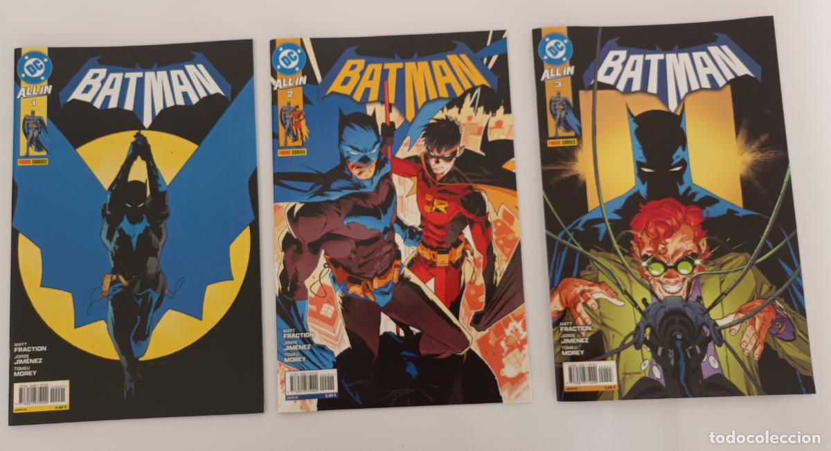 C&oacute;mics: Batman de Jorge Jimenez. 3 primeros n&uacute;meros de ocasi&oacute;n a 5 &euro;