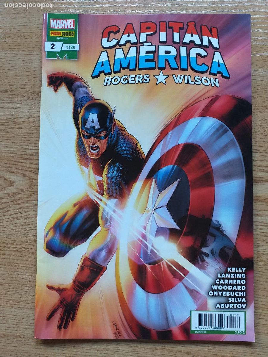 C&oacute;mics: ROGERS / WILSON CAPIT&Aacute;N AM&Eacute;RICA - N&ordm; 139 - 2 Revoluci&oacute;n - PANINI
