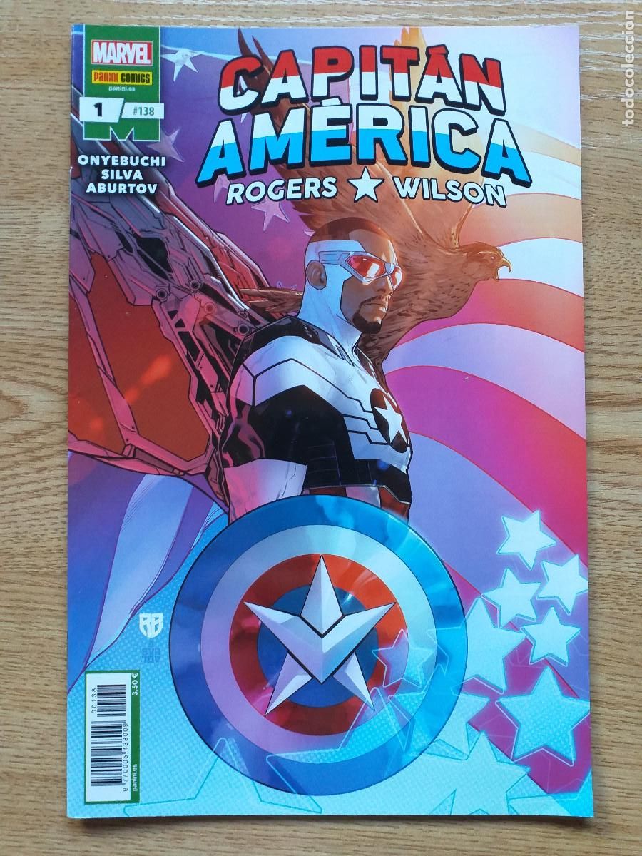C&oacute;mics: ROGERS / WILSON CAPIT&Aacute;N AM&Eacute;RICA - N&ordm; 138 - 1 Patria Primera parte - PANINI