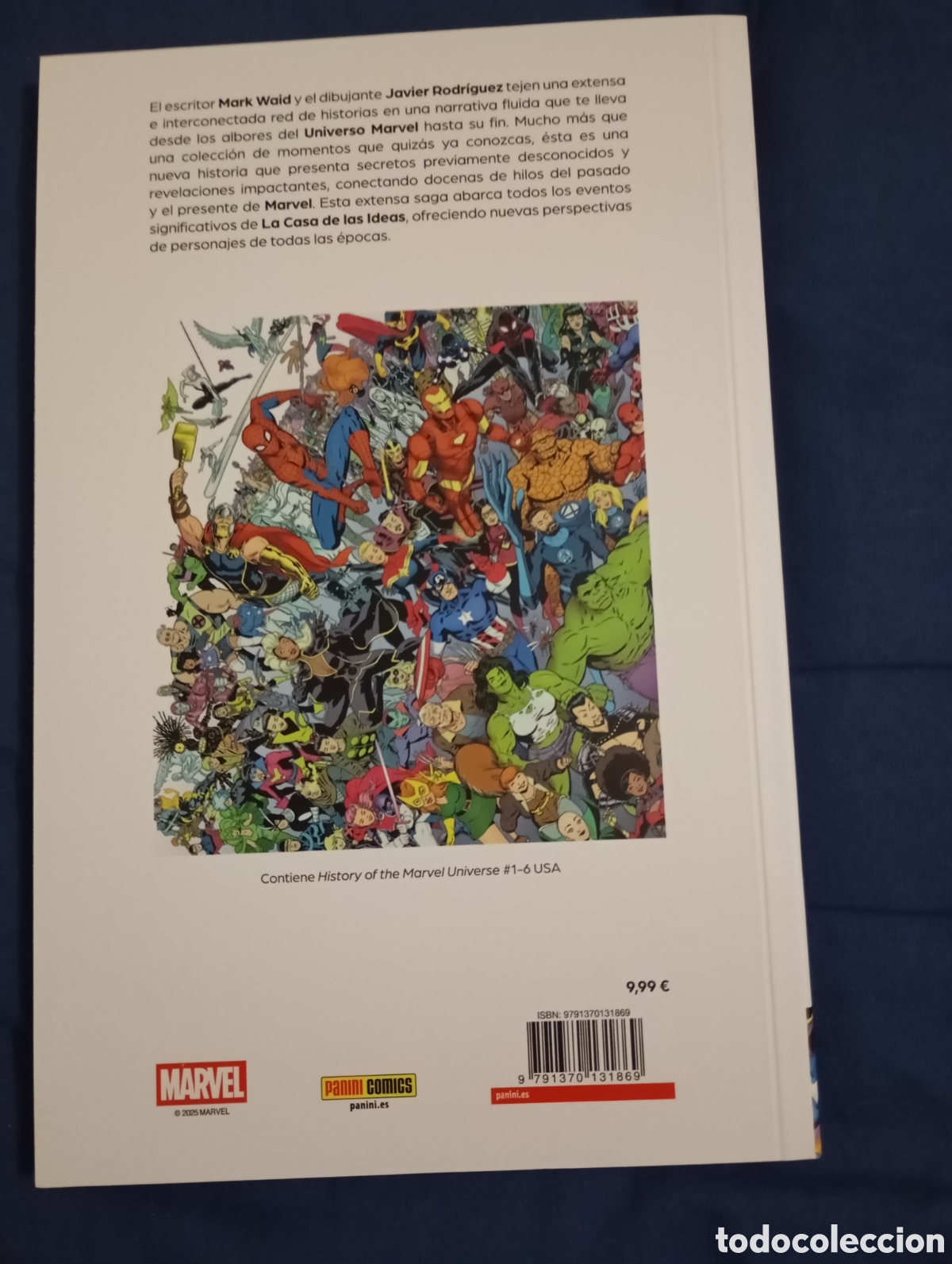 C&oacute;mics: HISTORIA DEL UNIVERSO MARVEL - MARK WAID / JAVIER RODR&Iacute;GUEZ - Foto 2
