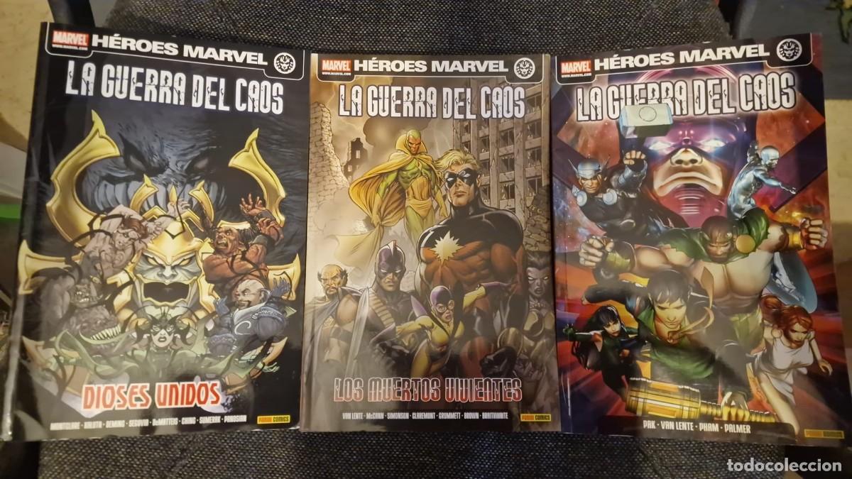 C&oacute;mics: LA GUERA DEL CAOS (OBRA COMPLETA 3 TOMOS) - PANINI
