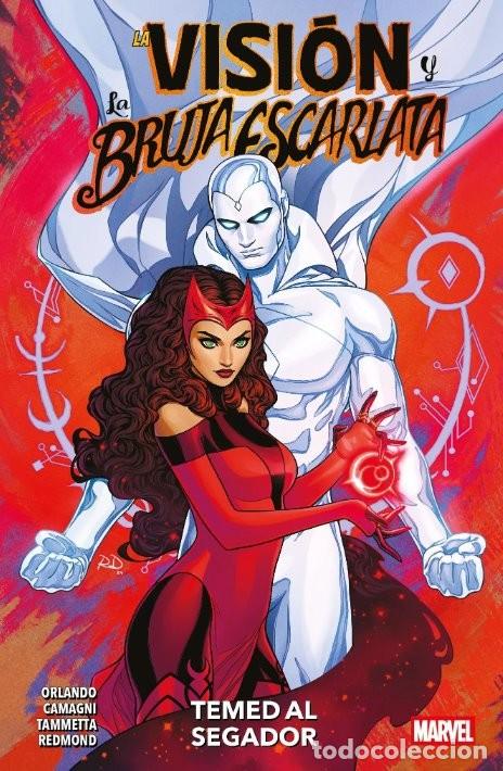 C&oacute;mics: LA VISION Y LA BRUJA ESCARLATA: TEMED AL SEGADOR - TOMO - PANINI