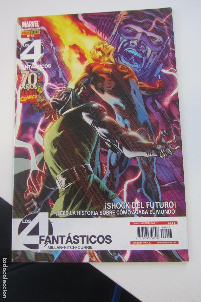 C&oacute;mics: LOS 4 FANT&Aacute;STICOS VOL.7 N&ordm; 17 - PANINI - BUEN ESTADO arx42