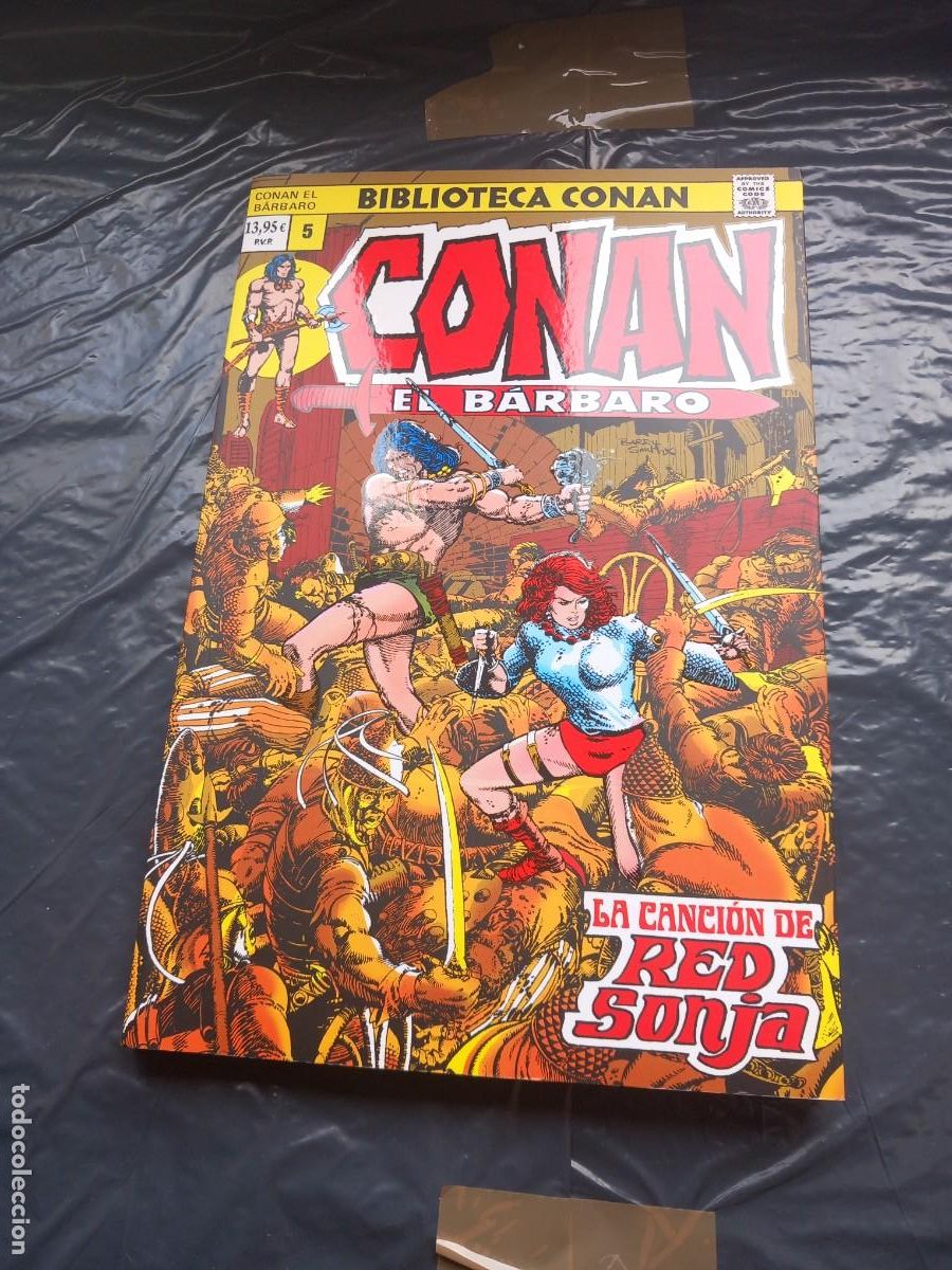 C&oacute;mics: BIBLIOTECA CONAN EL BARBARO 6 NUMEROS DEL 1 AL 6 PANINI - Foto 6