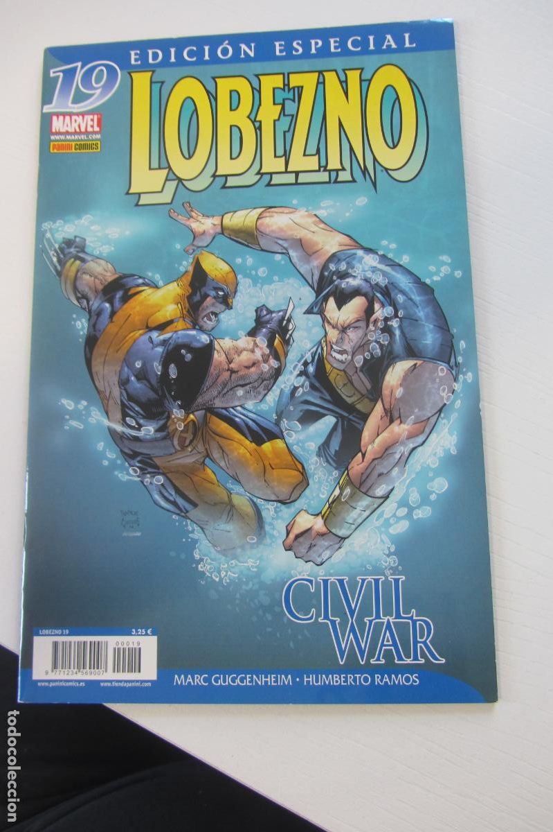 C&oacute;mics: LOBEZNO VOL.4 N&ordm; 19 - CIVIL WAR - (EDICI&Oacute;N ESPECIAL) - PANINI arx231