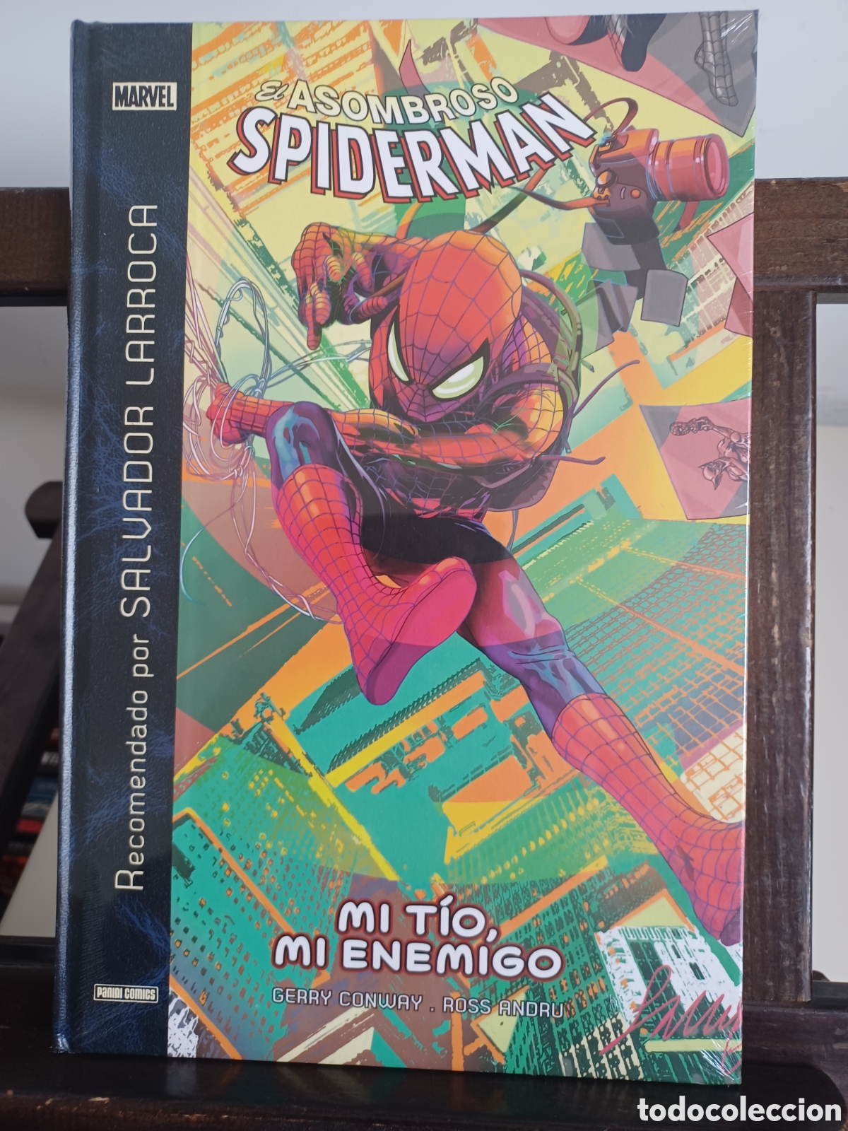 C&oacute;mics: El Asombroso Spiderman. Mi t&iacute;o, mi enemigo/ Marvel Panini/ NUEVO PRECINTADO