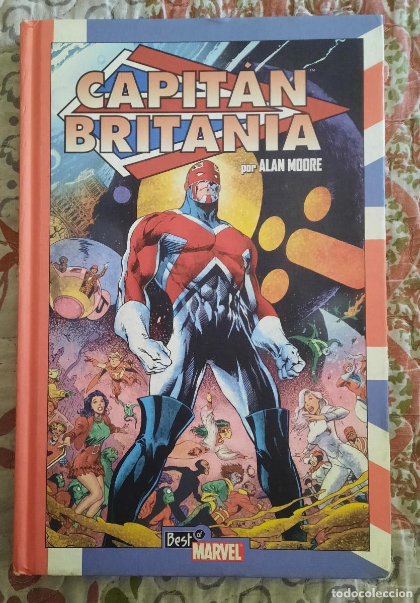 C&oacute;mics: Capit&aacute;n Britania (Alan Moore/Alan Davis) Panini Best of Marvel