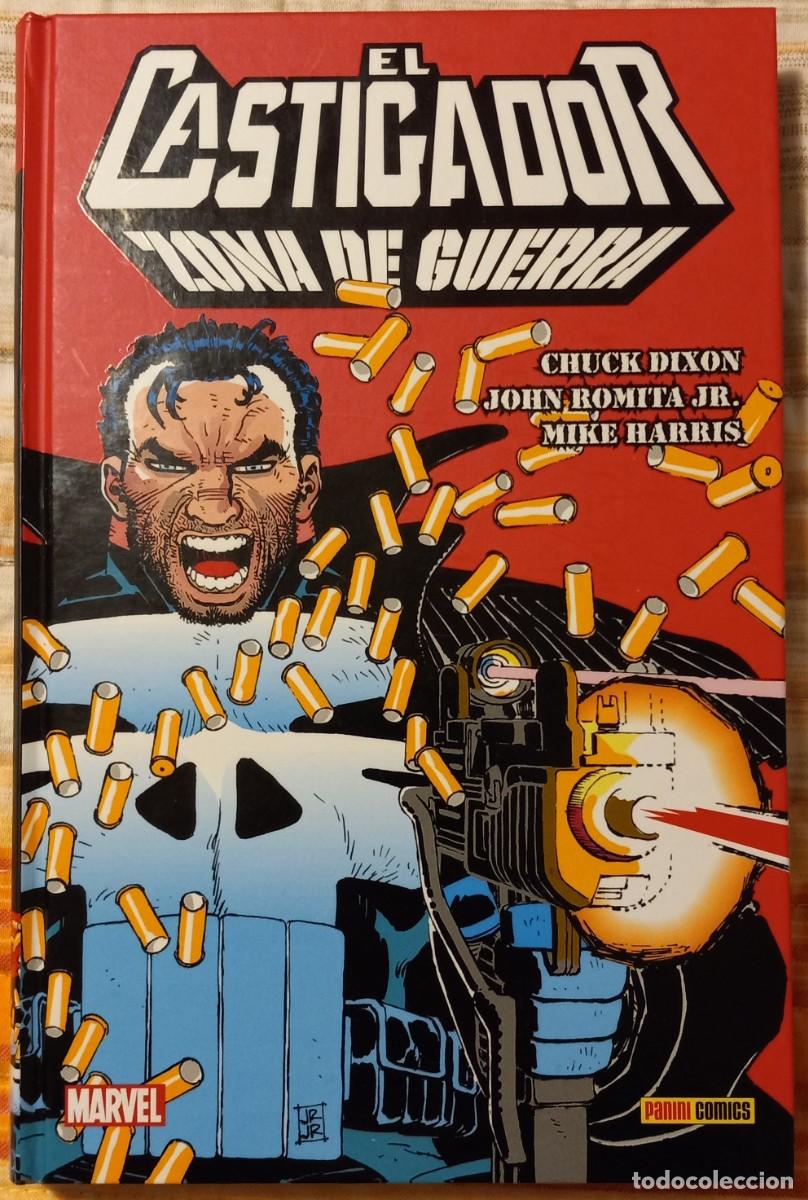 C&oacute;mics: EL CASTIGADOR: ZONA DE GUERRA, CHUCK DIXON + JOHN ROMITA JR (100% MARVEL HC PANINI)