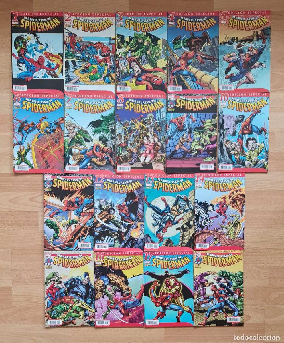 C&oacute;mics: MARVEL TEAM-UP - SPIDERMAN. Coleccion completa de 18 comics. Panini Comics 2006 - Foto 1