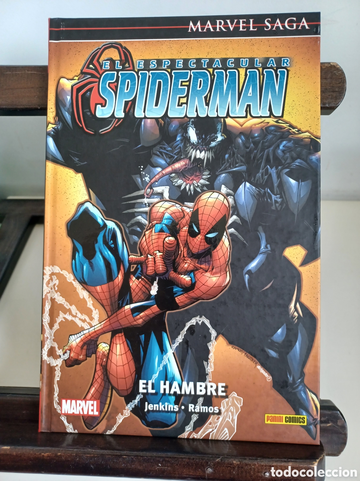 C&oacute;mics: El espectacular Spiderman 1 El hambre/ Marvel Saga/ Panini/ NUEVO A ESTRENAR