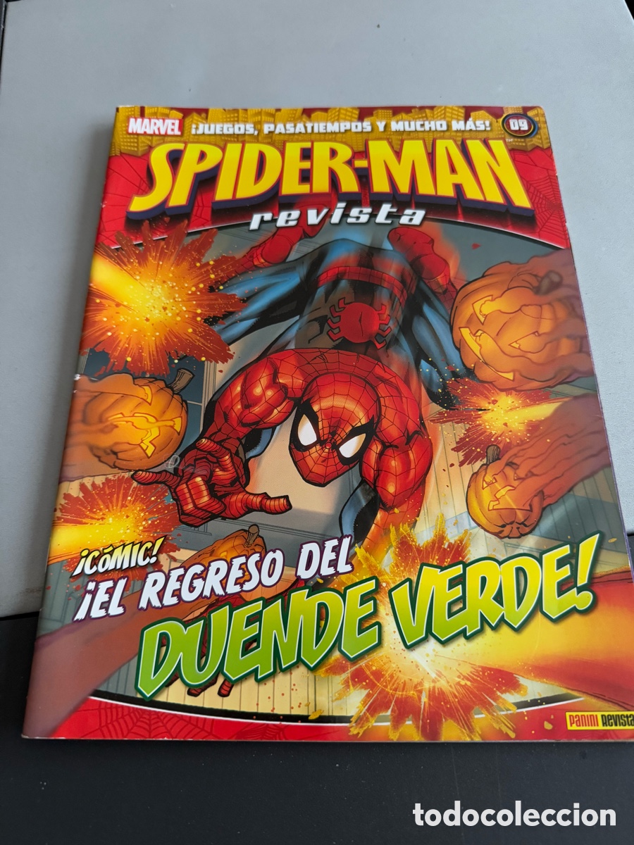 C&oacute;mics: SPIDER-MAN. REVISTA N 09. Con p&oacute;ster - Foto 1