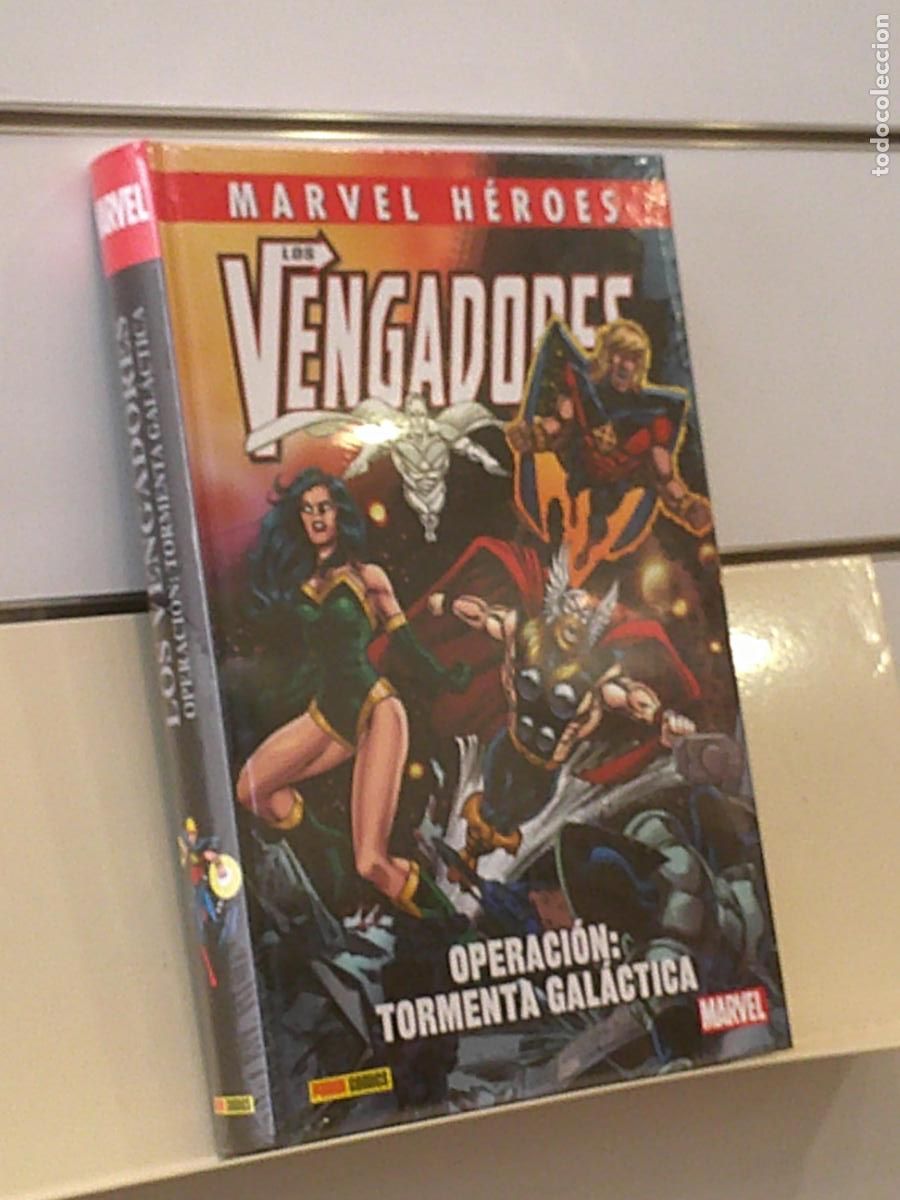 C&oacute;mics: MARVEL HEROES LOS VENGADORES OPERACION: TORMENTA GALACTICA TOMO TAPA DURA - PANINI OFERTA