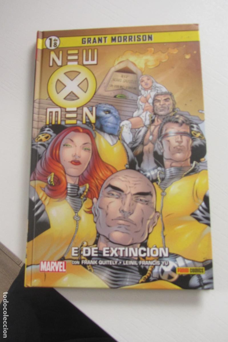 C&oacute;mics: COLECCIONABLE NEW NUEVOS X-MEN GRANT MORRISON TOMO 1 - E DE EXTINCION - MARVEL PANINI arx168