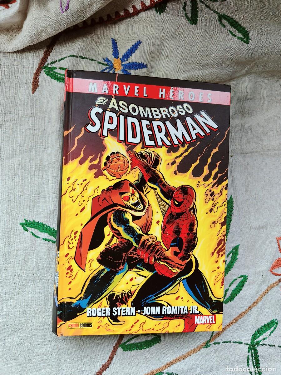 C&oacute;mics: El Asombroso Spiderman de Roger Stern y John Romita Jr. Marvel Hero&eacute;s. Panini.