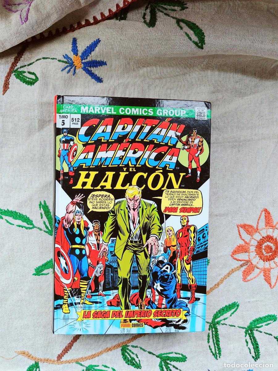 C&oacute;mics: Capit&aacute;n Am&eacute;rica. Tomo 5 La saga del Imperio Secreto. Marvel Gold. Omnigold. Stan Lee. Panini.