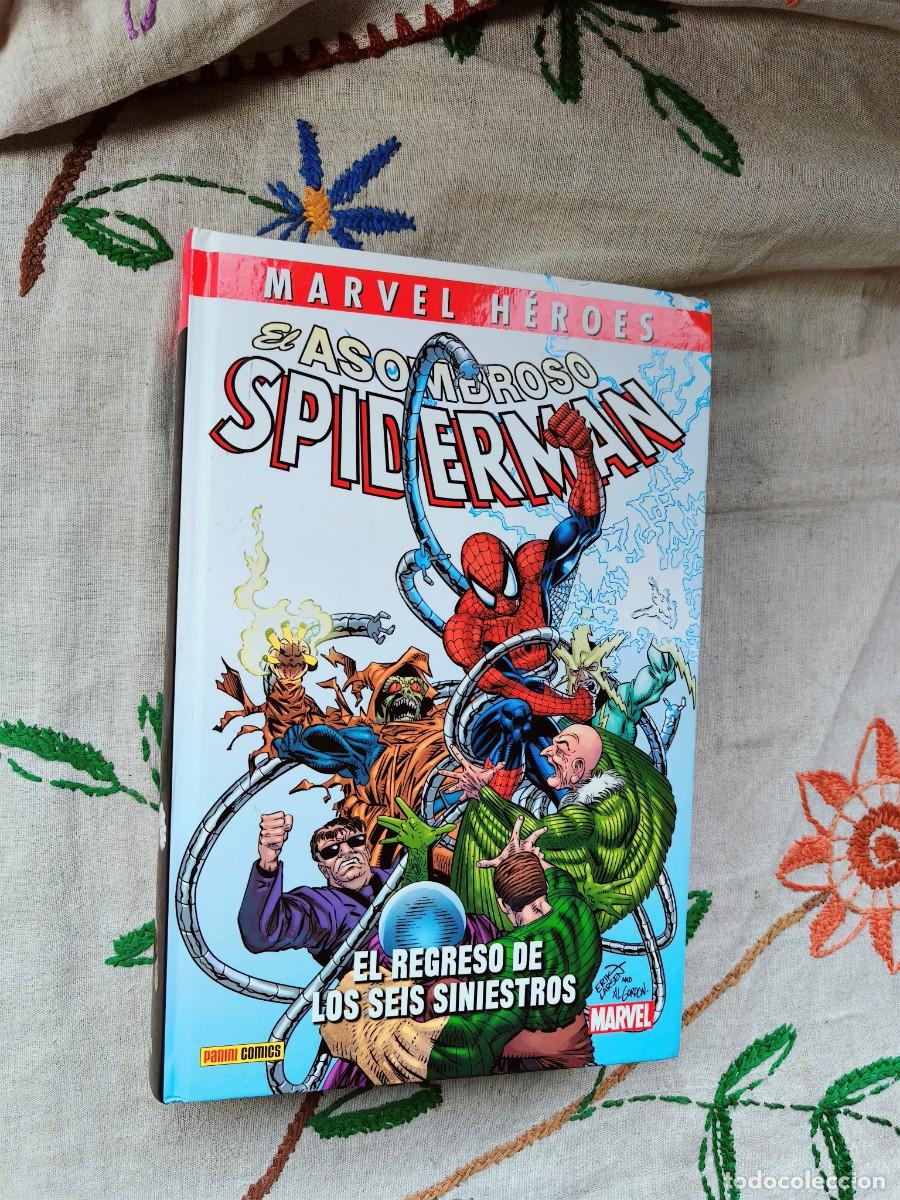 C&oacute;mics: El Asombroso Spiderman. Regreso Seis Siniestros. Marvel Heroes. Peter David. Panini.