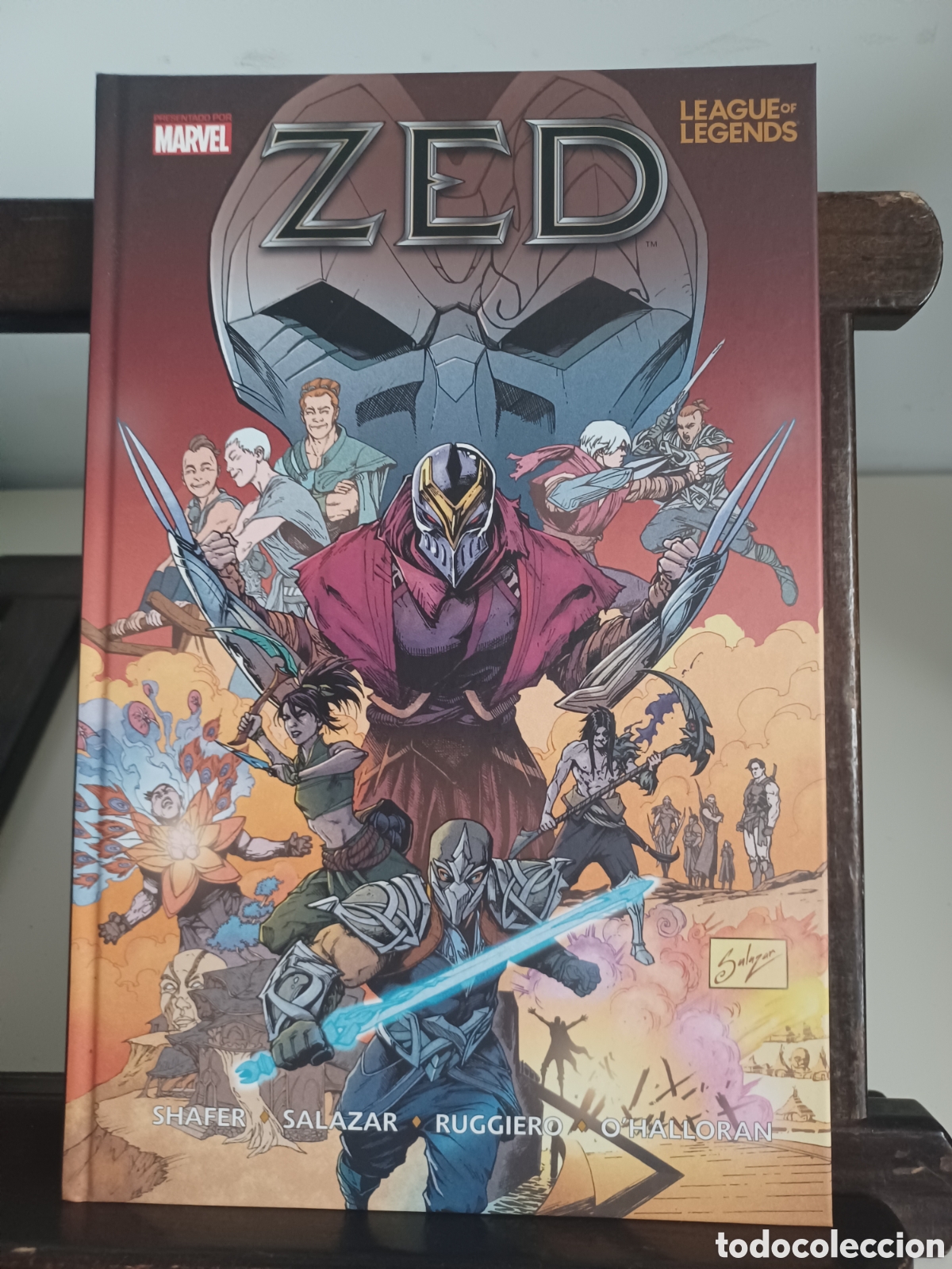 C&oacute;mics: Zed. League of legends/ Marvel Panini/ Descatalogado/ NUEVO A ESTRENAR