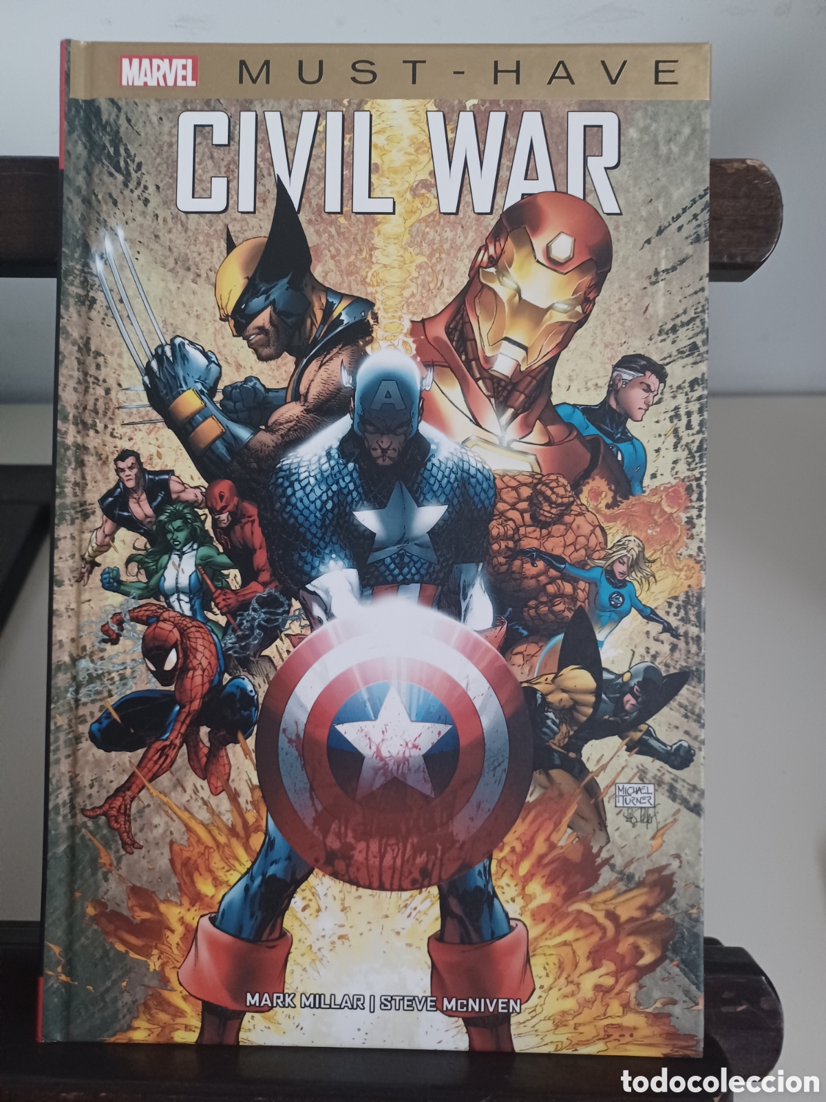 C&oacute;mics: Civil War. Marvel Must-have/ Panini/ NUEVO A ESTRENAR