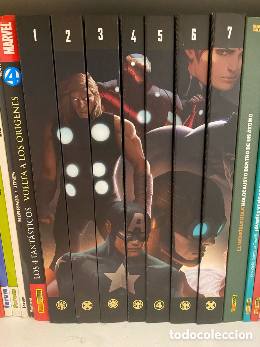 Comics: Marvel Ultimate Integral 1-7 Spider-Man / Ultimates / X-Men &ndash; Inicio colecci&oacute;n impecable