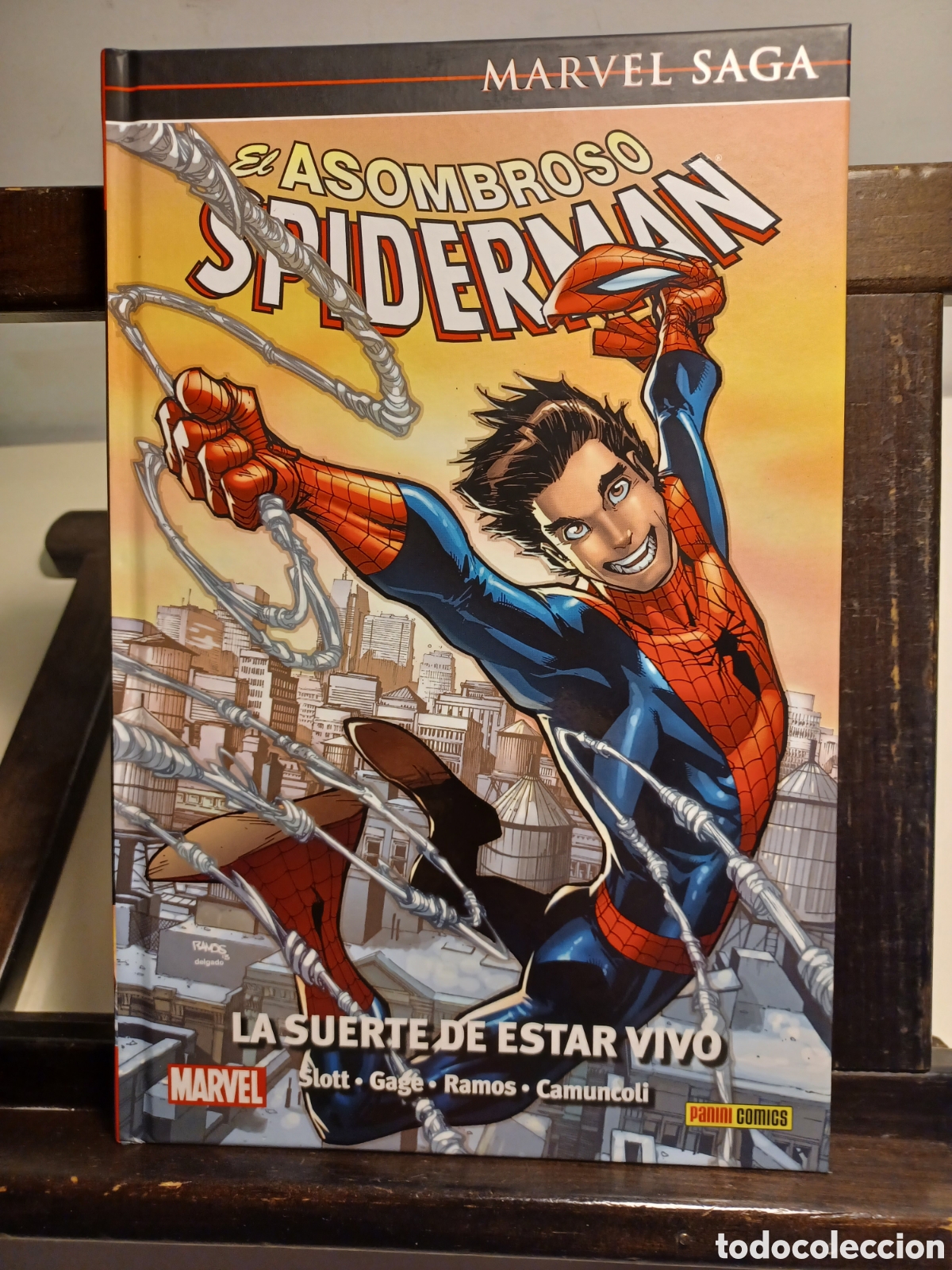 C&oacute;mics: El Asombroso Spiderman. La suerte de estar vivo/ Marvel Saga 46/ Panini/ NUEVO A ESTRENAR