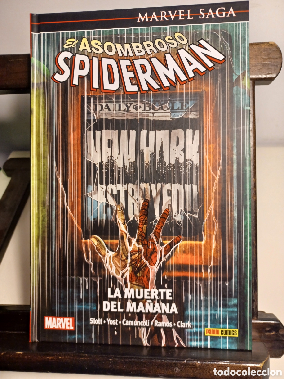 C&oacute;mics: El asombroso Spiderman. La muerte del ma&ntilde;ana/ Marvel Saga 35/ Panini/ NUEVO A ESTRENAR