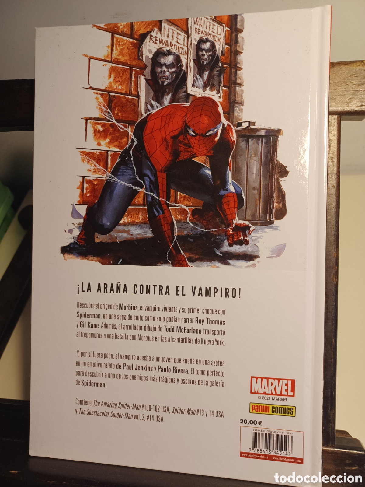 C&oacute;mics: Spiderman vs Morbius/ 100% Marvel HC/ Panini/ NUEVO A ESTRENAR - Foto 2