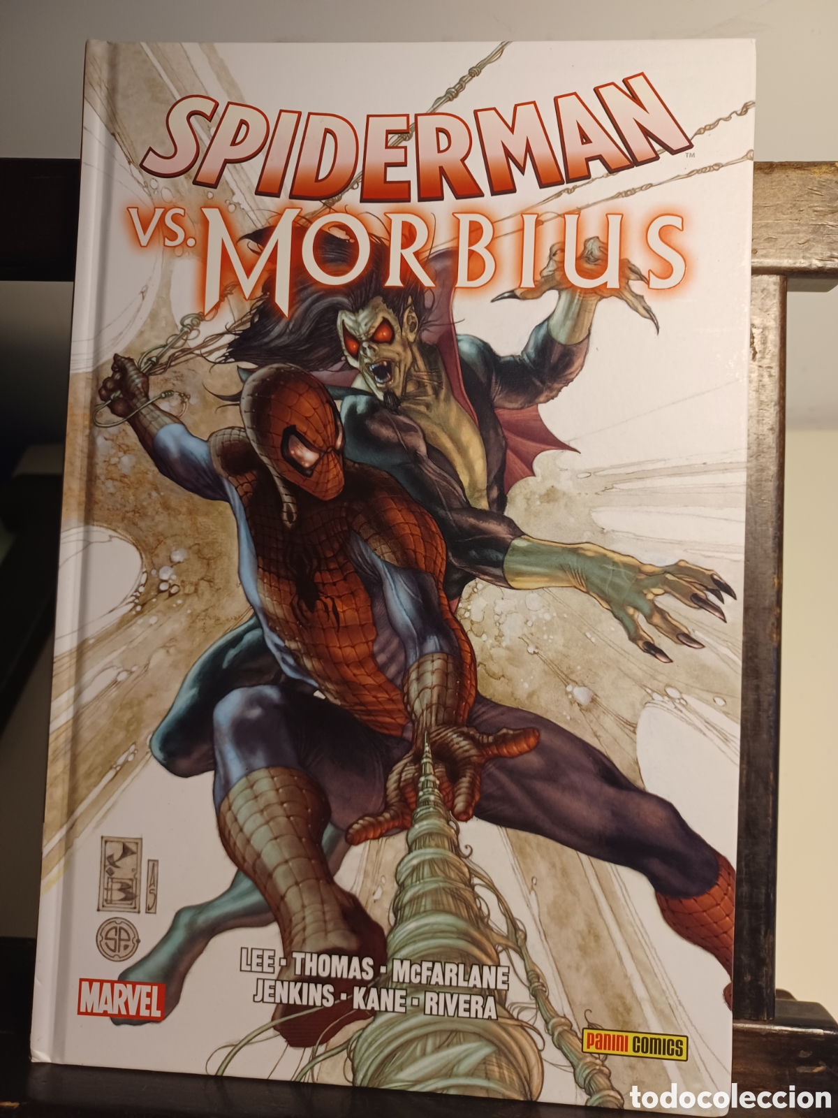C&oacute;mics: Spiderman vs Morbius/ 100% Marvel HC/ Panini/ NUEVO A ESTRENAR