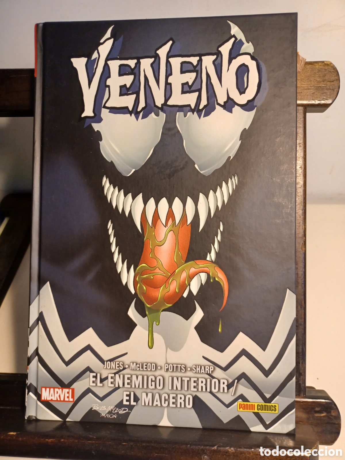 C&oacute;mics: Veneno. El enemigo interior/El macero/ 100% Marvel HC/ Panini/ NUEVO A ESTRENAR