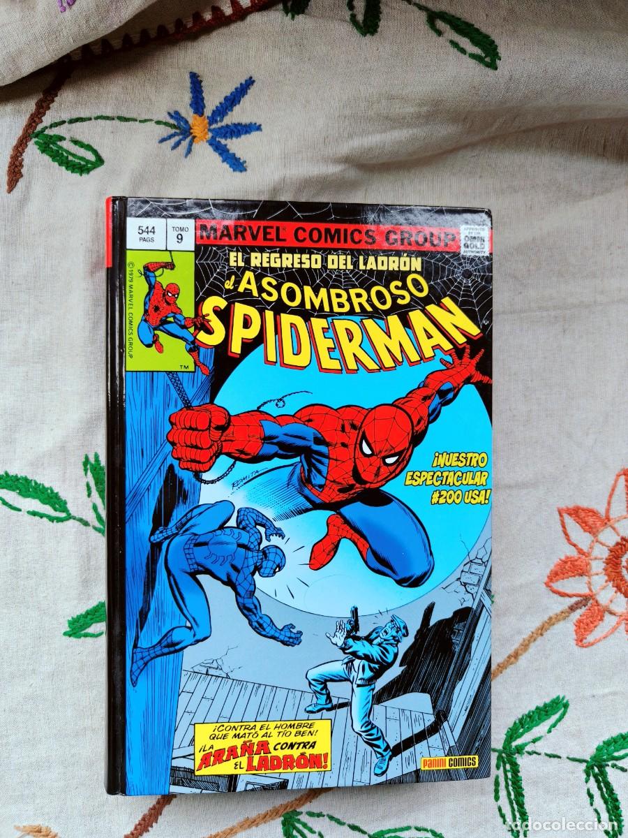 C&oacute;mics: El Asombroso Spiderman. Regreso del Ladr&oacute;n. Marvel Gold 9. Stan Lee. Marvel Hero&eacute;s. Panini