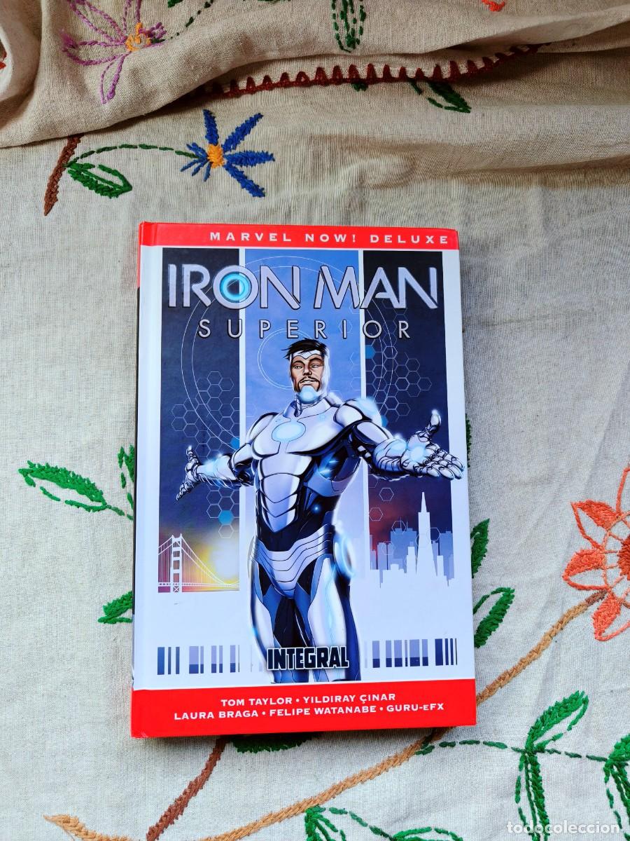 C&oacute;mics: Iron Man Superior. Marvel Now Deluxe. Tom Taylor. Panini