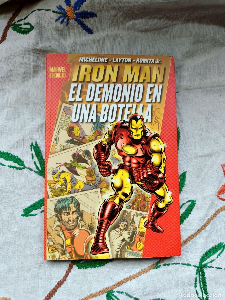 C&oacute;mics: Iron Man. El Demonio en una Botella. Marvel gold. romita. Panini