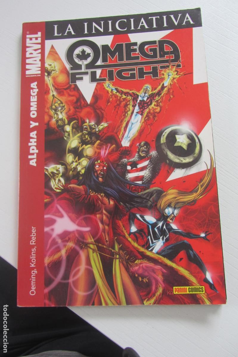C&oacute;mics: LA INICIATIVA - OMEGA FLIGHT. ALPHA Y OMEGA - PANINI BUENO ESTADO TOMO - PANINI arx331