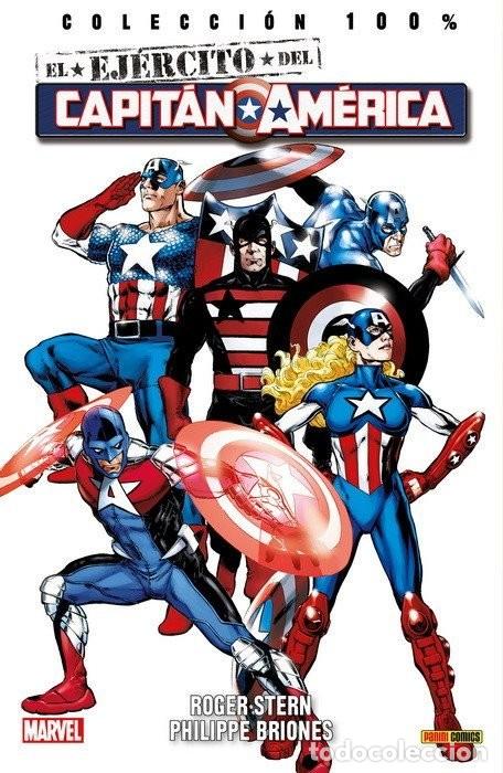 Comics: 100% MARVEL: EL EJERCITO DEL CAPITAN AMERICA - TOMO - PANINI