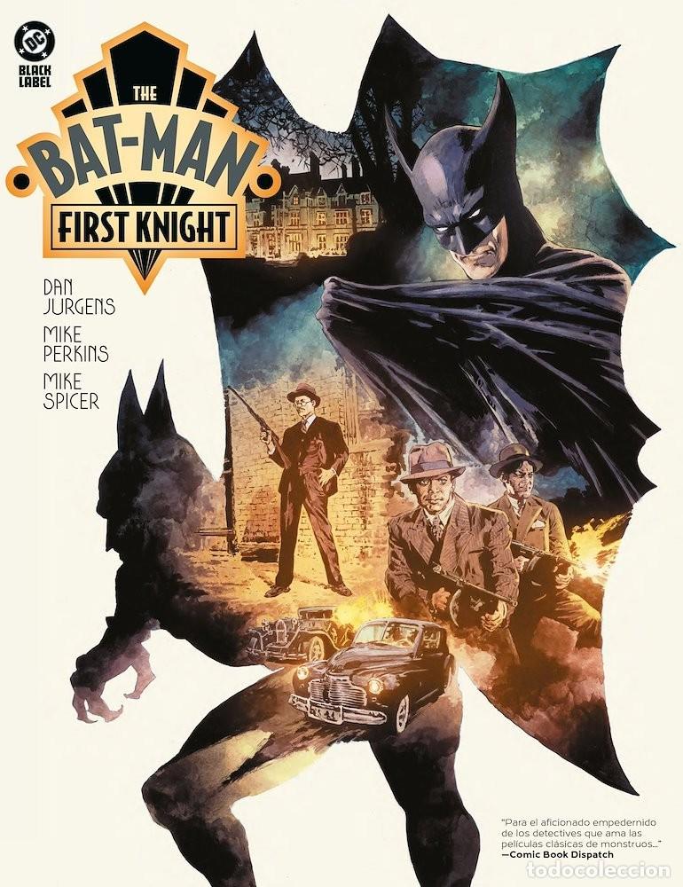 C&oacute;mics: BLACK LABEL: THE BATMAN FIRST KNIGHT - TOMO - PANINI - Foto 1