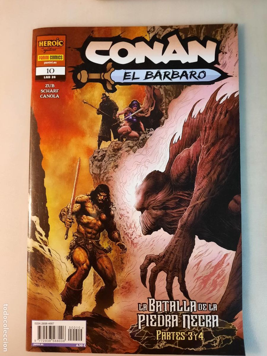 C&oacute;mics: CONAN EL B&Aacute;RBARO N&ordm; 10 - ED. PANINI - Foto 1