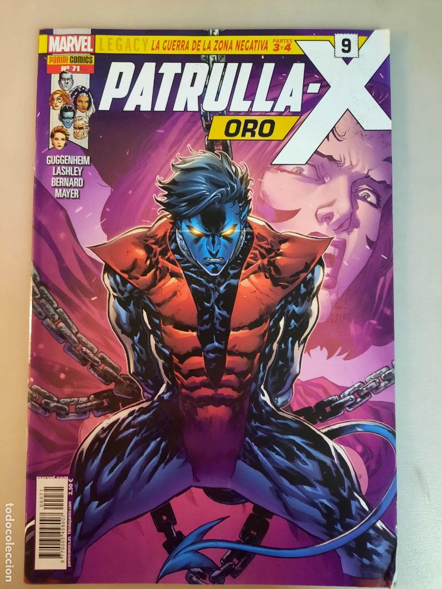 C&oacute;mics: PATRULLA X ORO N&ordm; 71 ED PANINI - Foto 1
