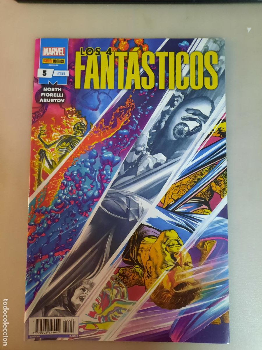 C&oacute;mics: LOS 4 FANT&Aacute;STICOS N&ordm; 5 - ED. PANINI - Foto 1