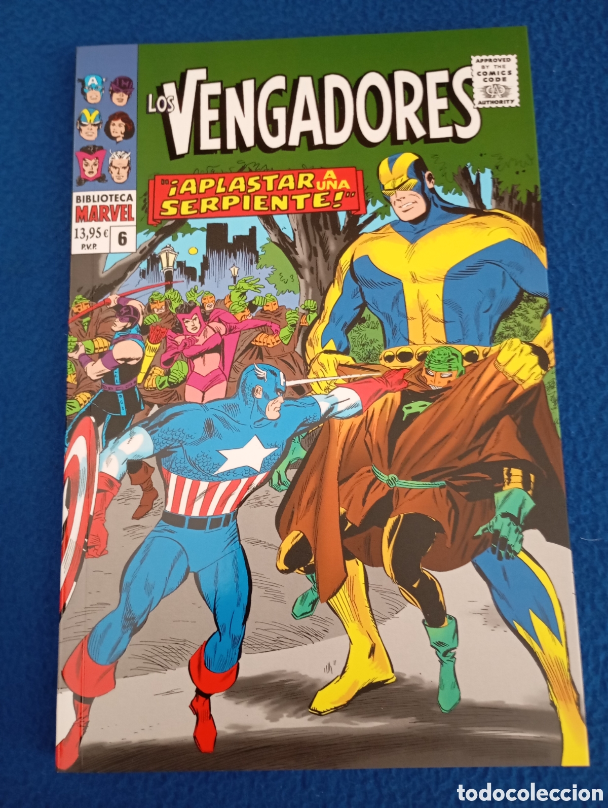 C&oacute;mics: BIBLIOTECA MARVEL LOS VENGADORES # 6 - PANINI