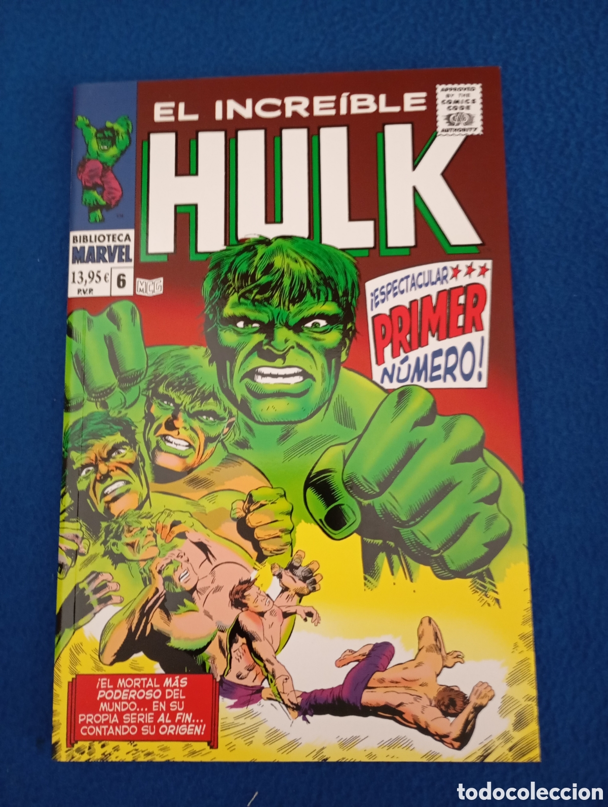 C&oacute;mics: BIBLIOTECA MARVEL EL INCRE&Iacute;BLE HULK # 6 - PANINI