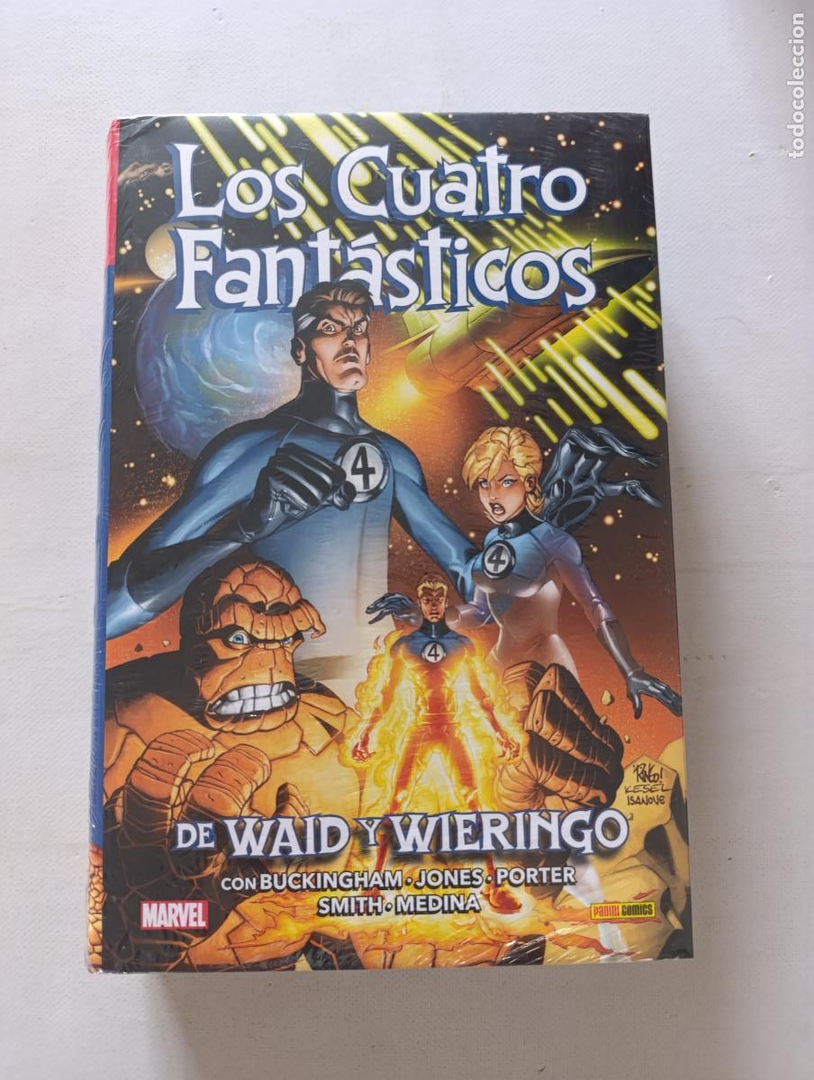 C&oacute;mics: LOS CUATRO FANTASTICOS DE WAID Y WIERINGO - MARVEL OMNIBUS - PANINI - TAPA DURA - NUEVO (368w)
