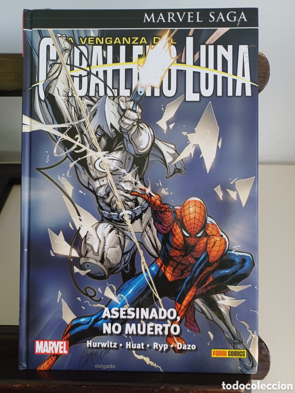 C&oacute;mics: Caballero Luna 7 Asesinado, no muerto/ Marvel Saga/ Panini/ NUEVO A ESTRENAR