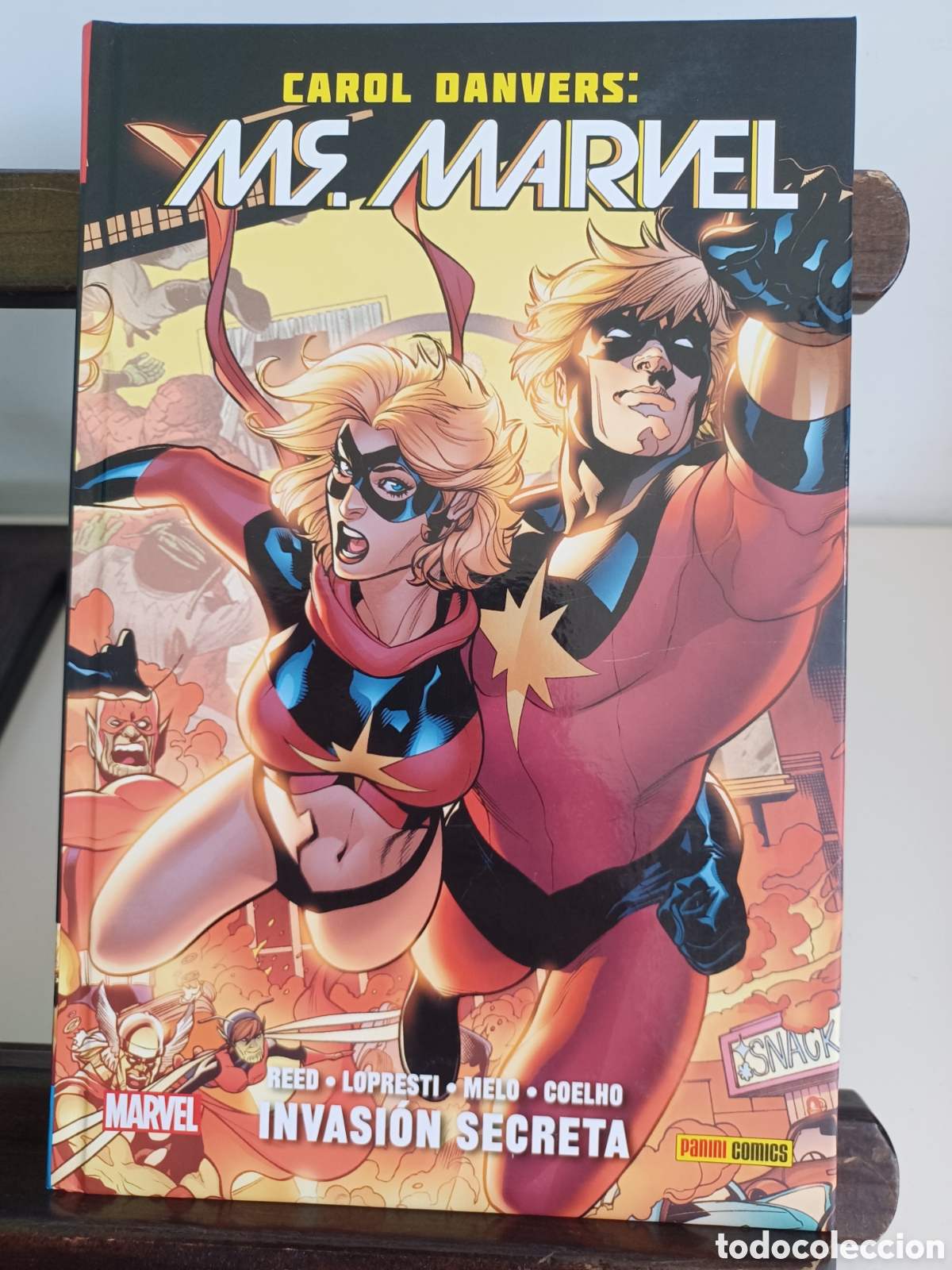 C&oacute;mics: Carol Danvers: Ms Marvel 3 Invasi&oacute;n secreta/ 100% Marvel HC/ Panini/ NUEVO A ESTRENAR