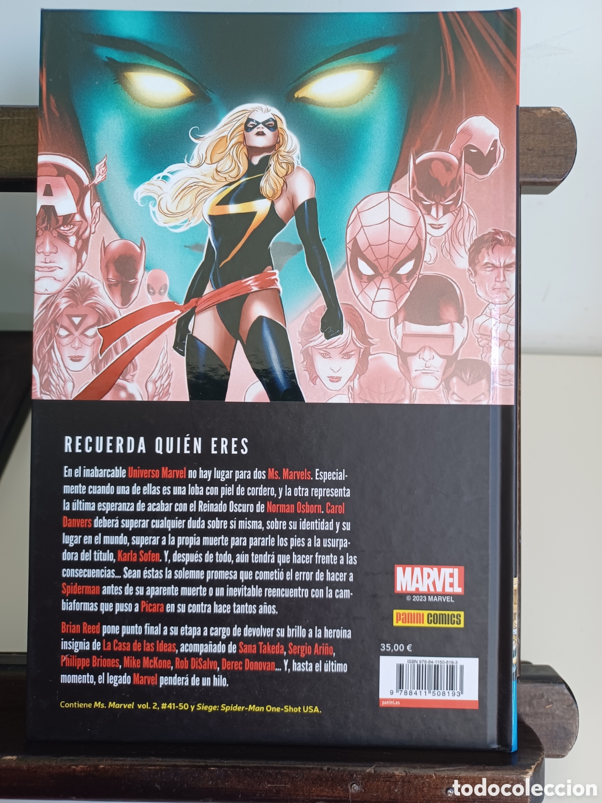 C&oacute;mics: Carol Danvers: Ms Marvel 5 La guerra de las Marvels/ Panini/ NUEVO A ESTRENAR - Foto 2