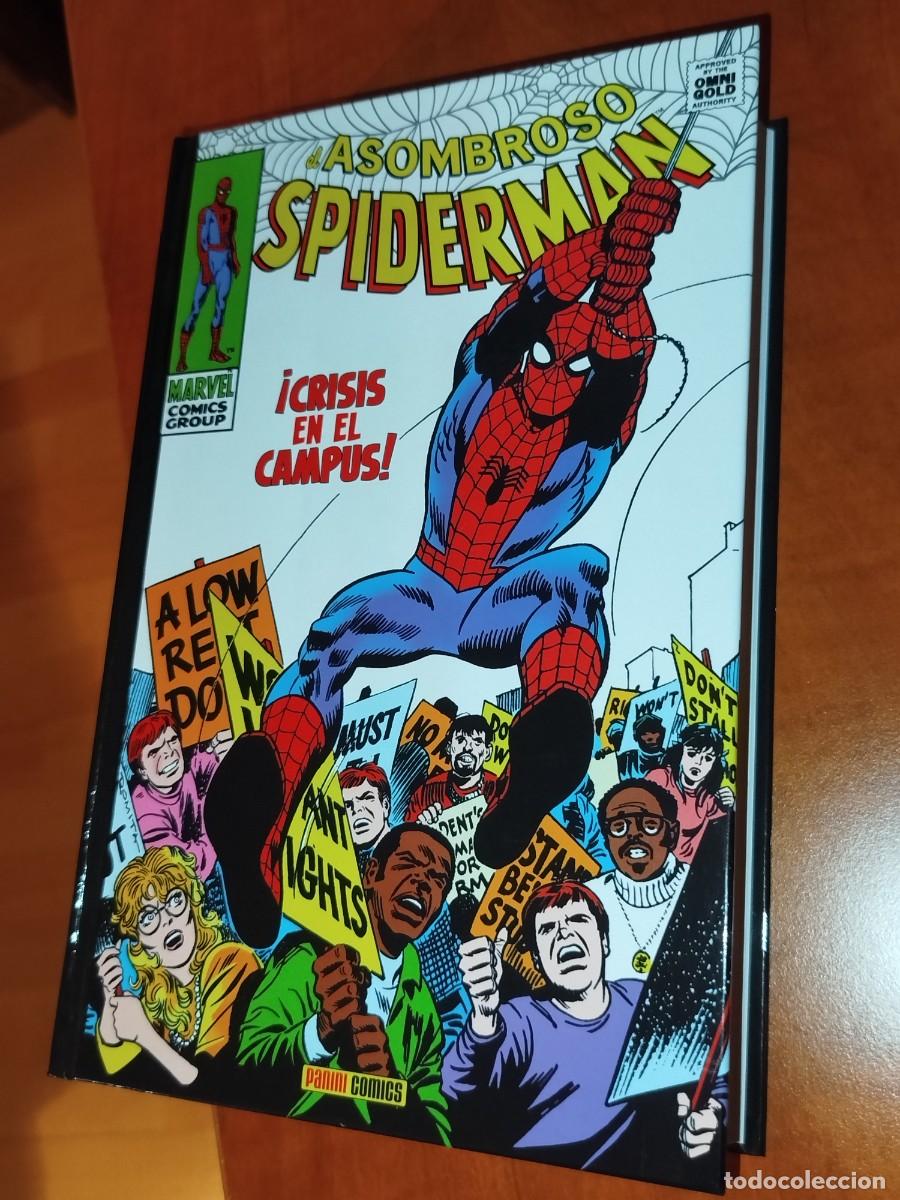 C&oacute;mics: MARVEL GOLD: EL ASOMBROSO SPIDERMAN - &iexcl;CRISIS EN EL CAMPUS! - Panini Comics - PERFECTO ESTADO
