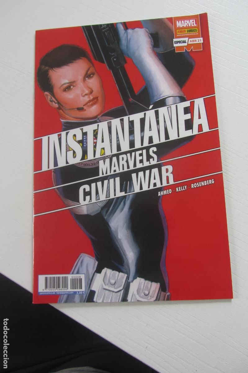 C&oacute;mics: INSTANTANEA MARVELS N&ordm; 8 : CIVIL WAR / SALADIN AHMED - RYAN KELLY / MARVEL - PANINI arx316
